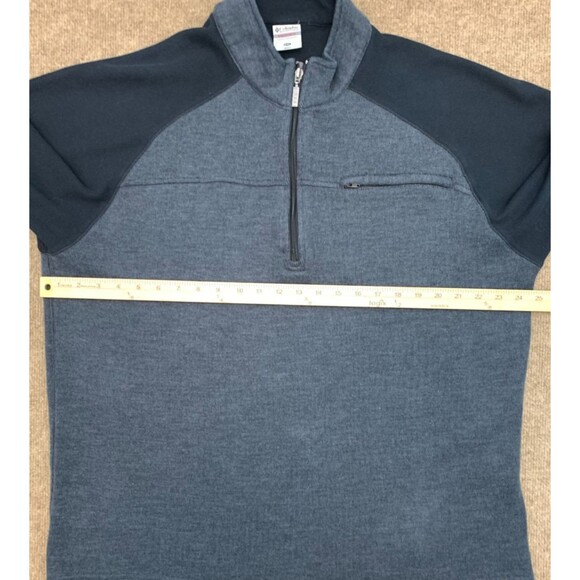 Vintage Columbia Vertex Sweater Mens XXL Long Raglan Sleeve 1/4-Zip Lined - Picture 4 of 8